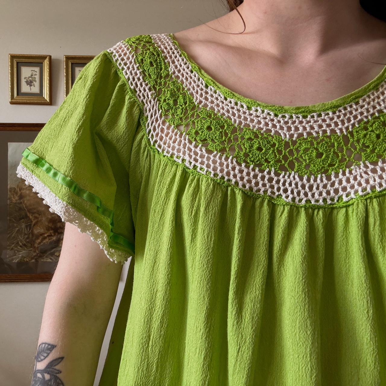 Spring green fairy dress (M)