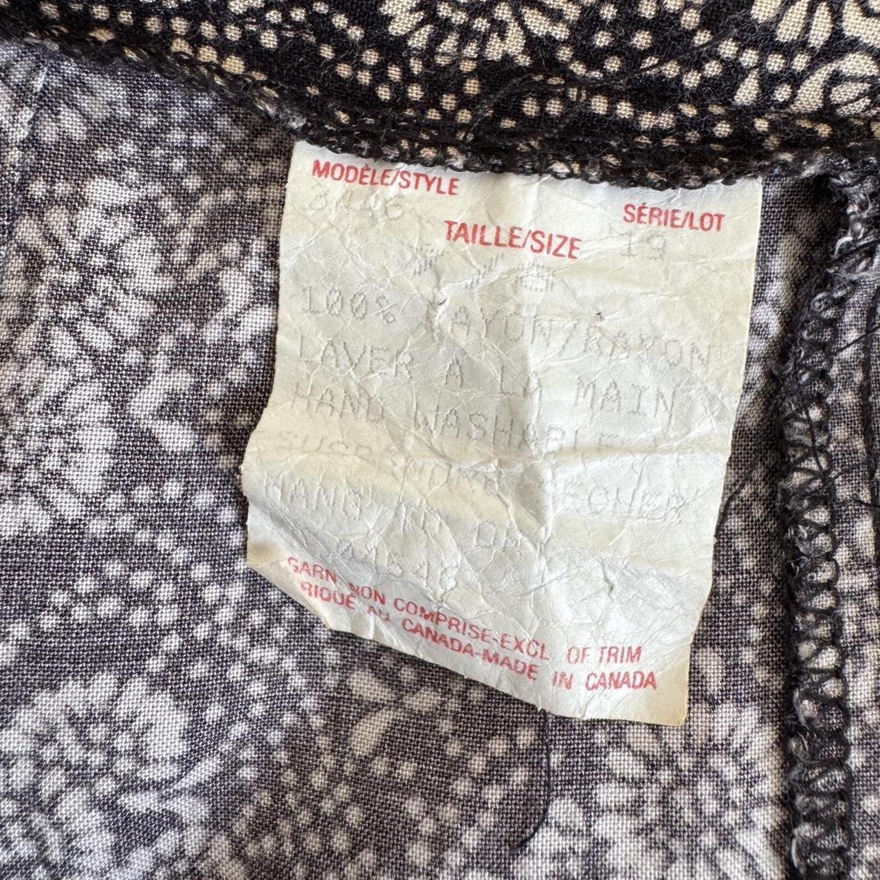 90s floral maxi skirt (XS)