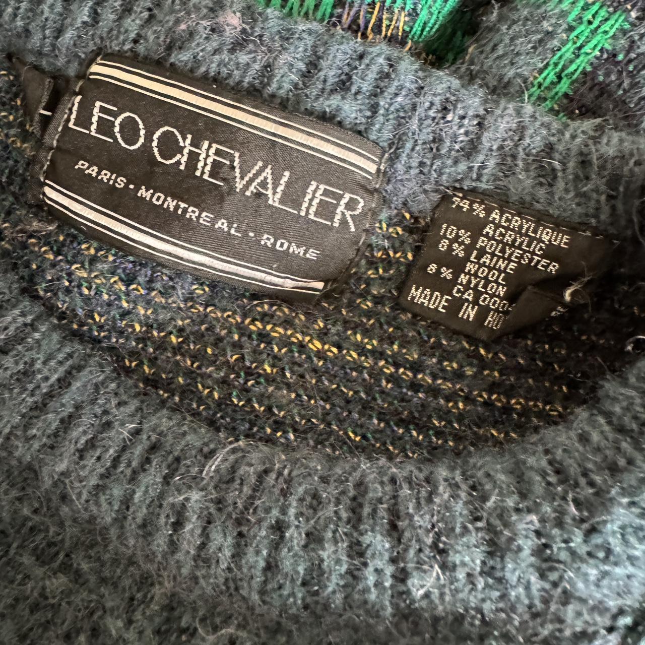 Vintage cabin knit sweater (L)