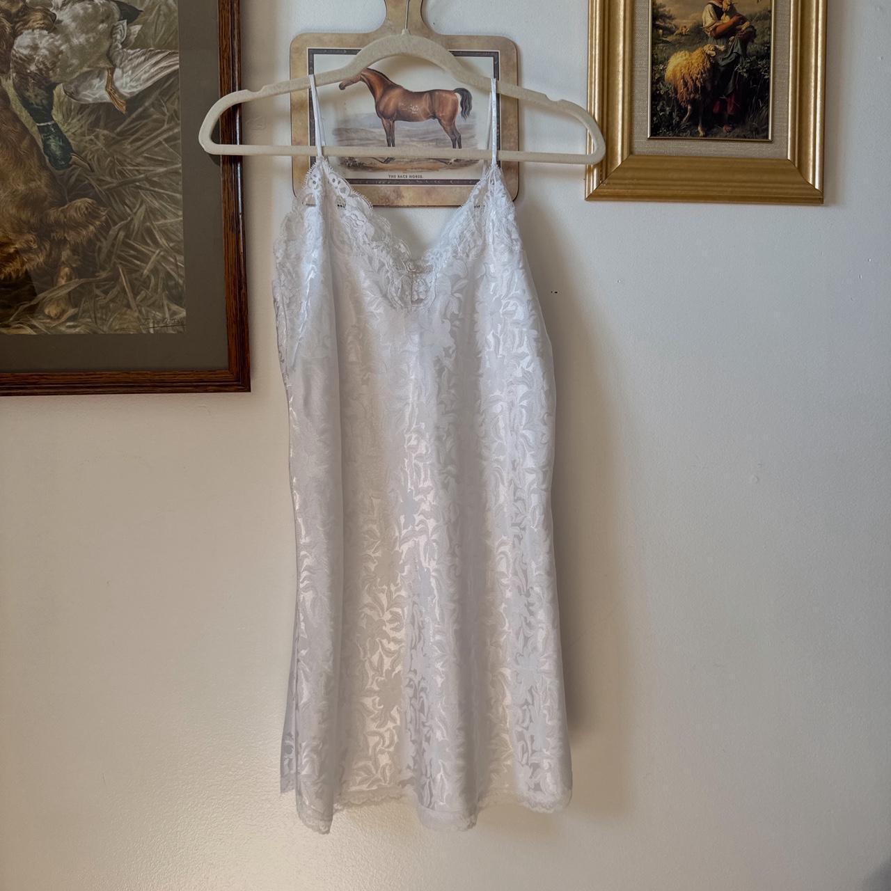 Vintage lace mini slip (S)