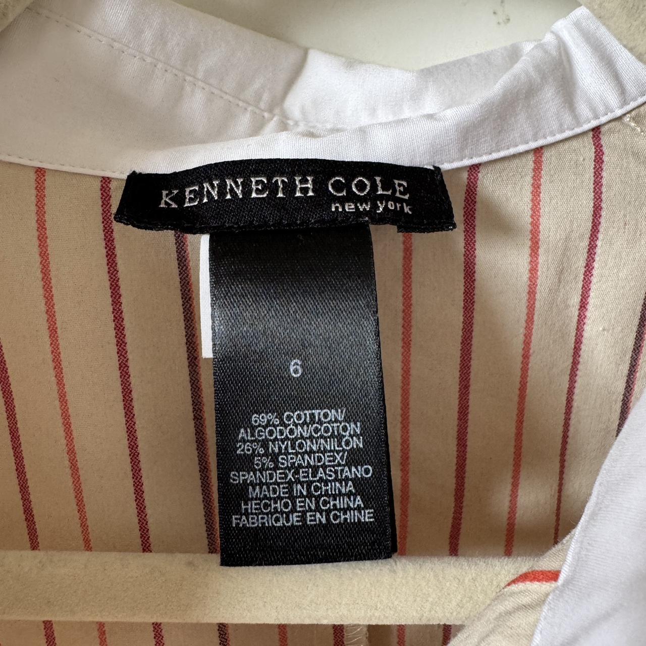Y2K striped button up (S)