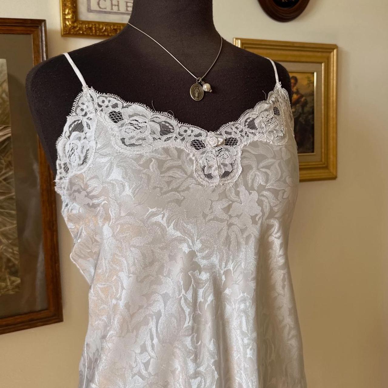 Vintage lace mini slip (S)