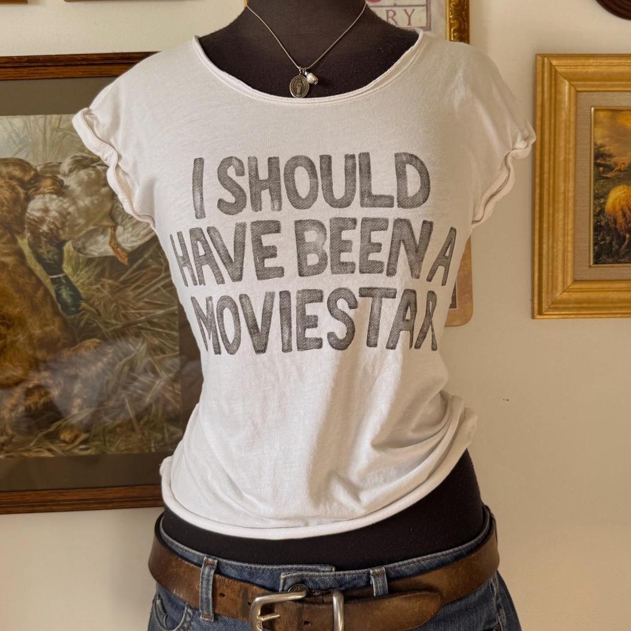 Movie star baby tee (S)
