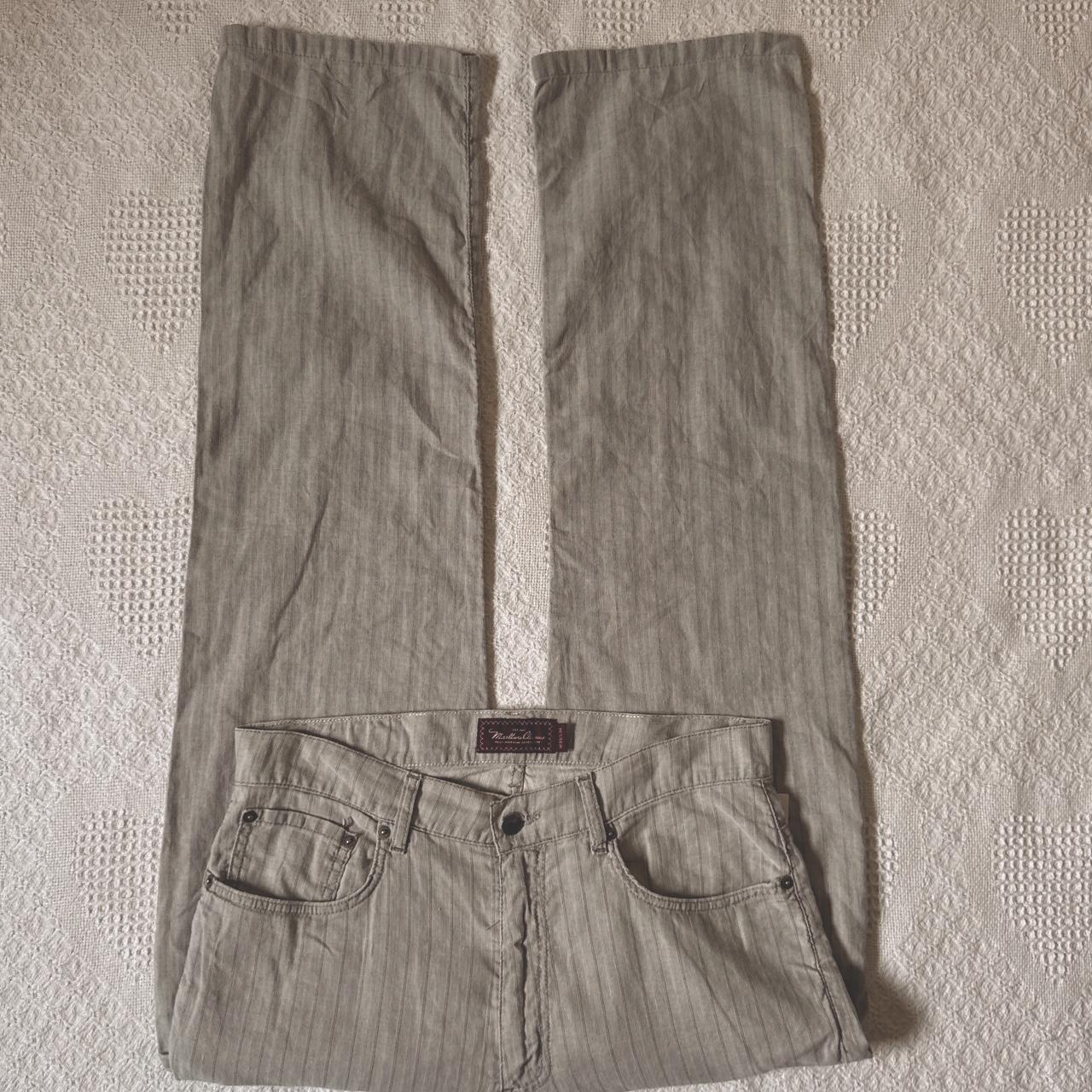 Soft grey linen pants (32")