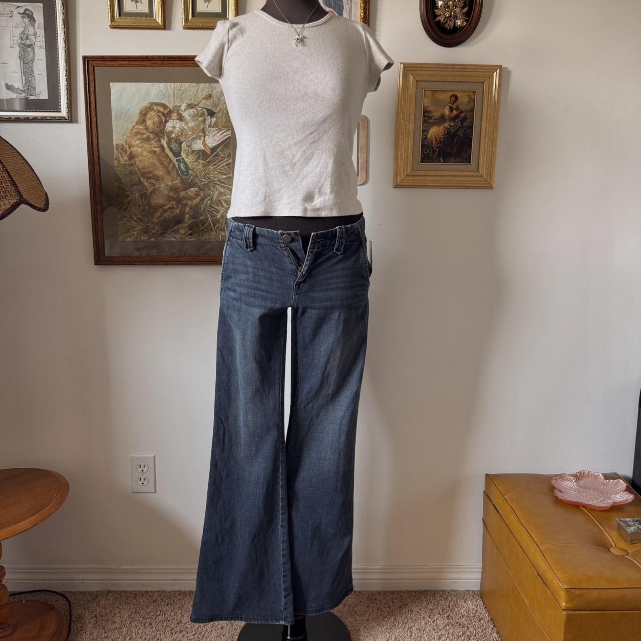 Dark wash flare jeans (XS)