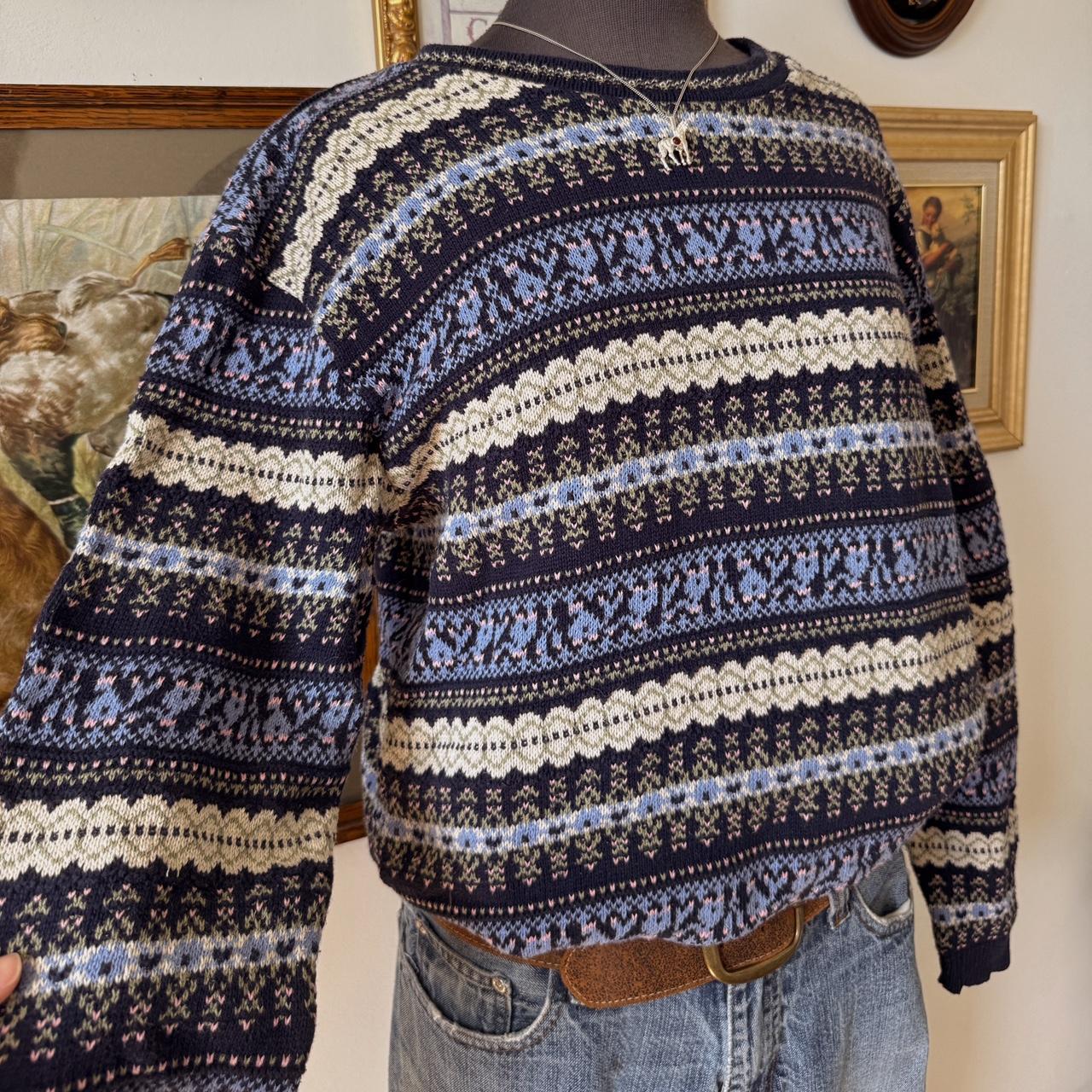 Cottage knit sweater (M)