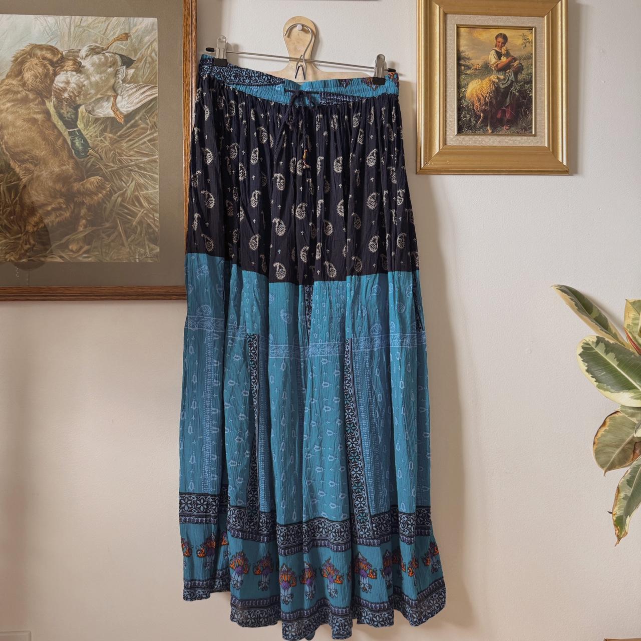 Boho fall maxi skirt (S-XL)