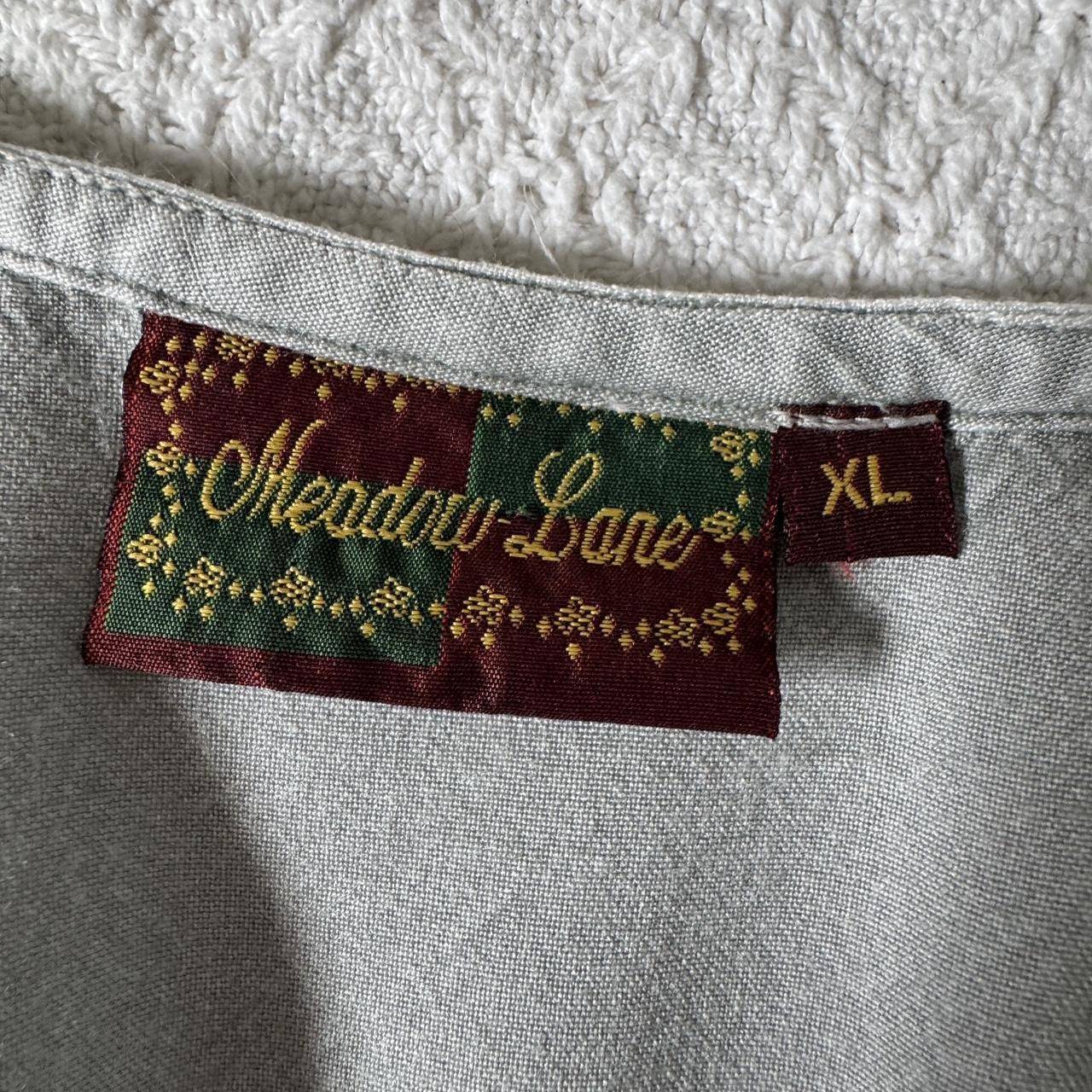 Whimsical embroidered fairy dress (XL)