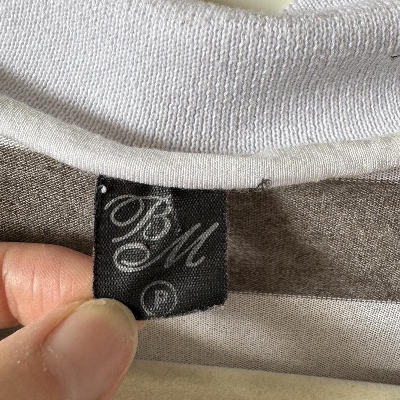 Y2K striped baby tee (XS)