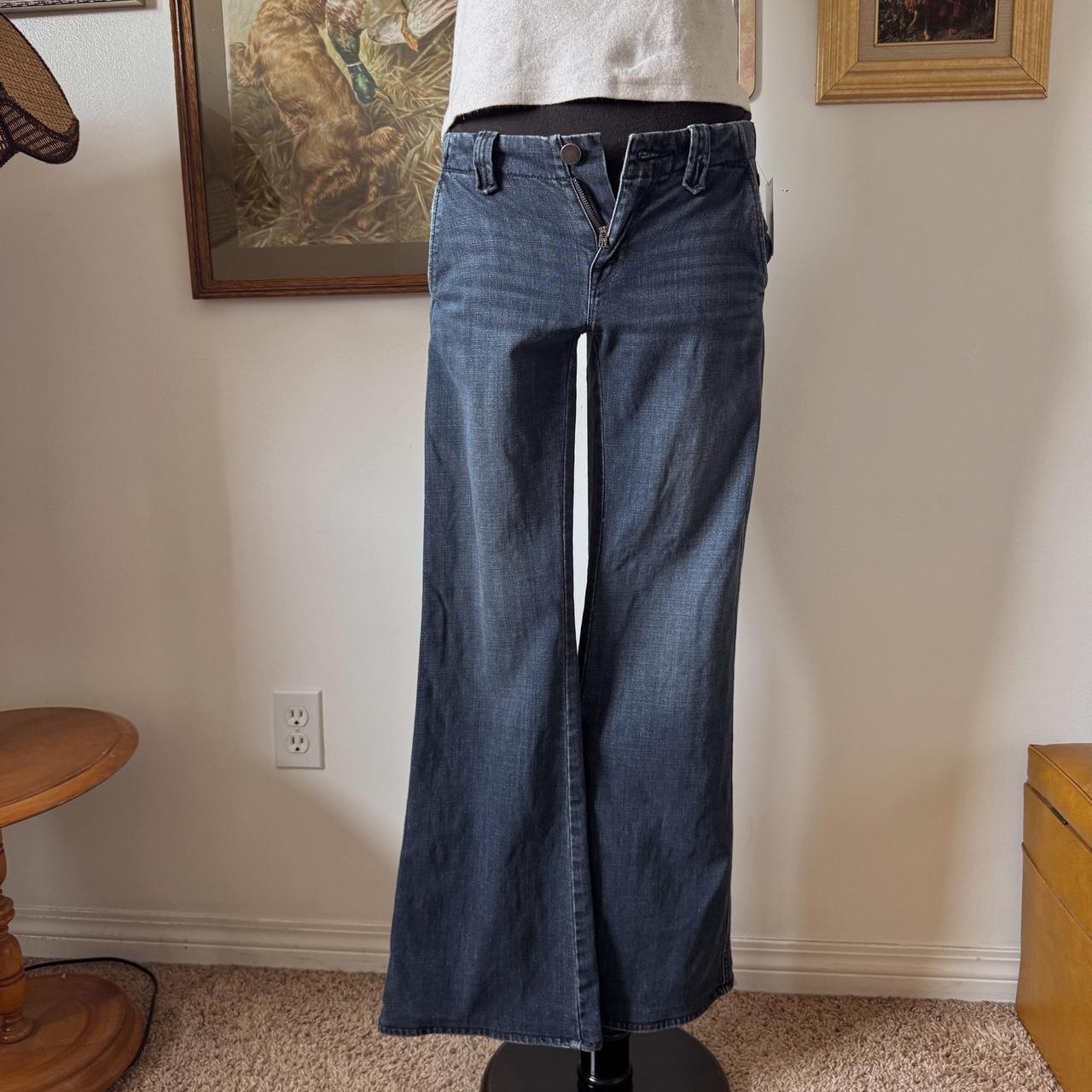 Dark wash flare jeans (XS)