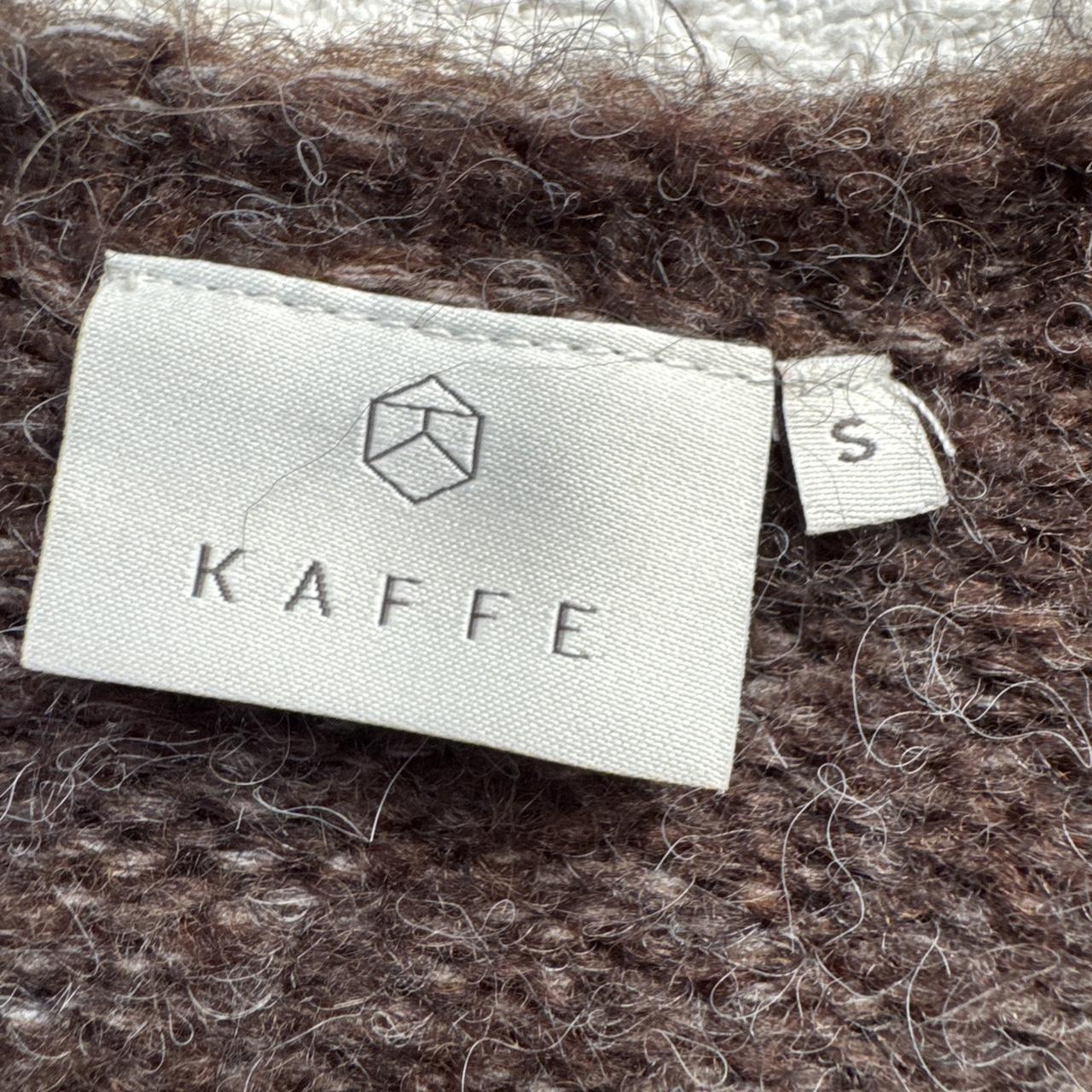 Earthy brown slouch knit sweater (S)