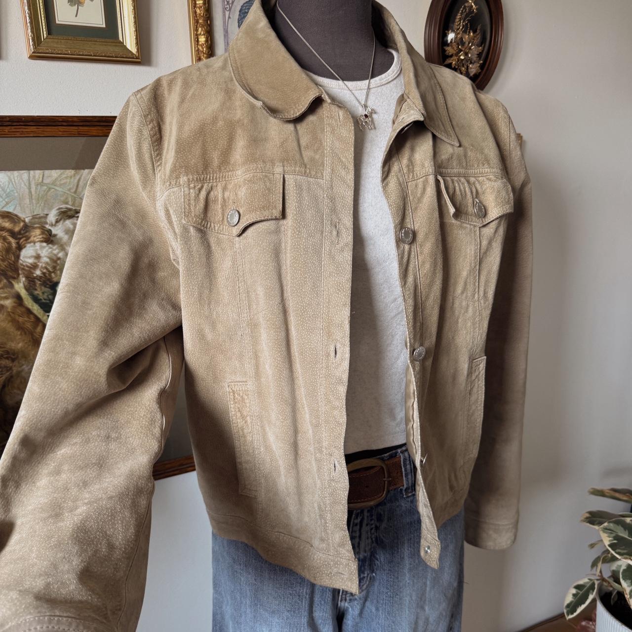 Suede leather jacket (M/L)