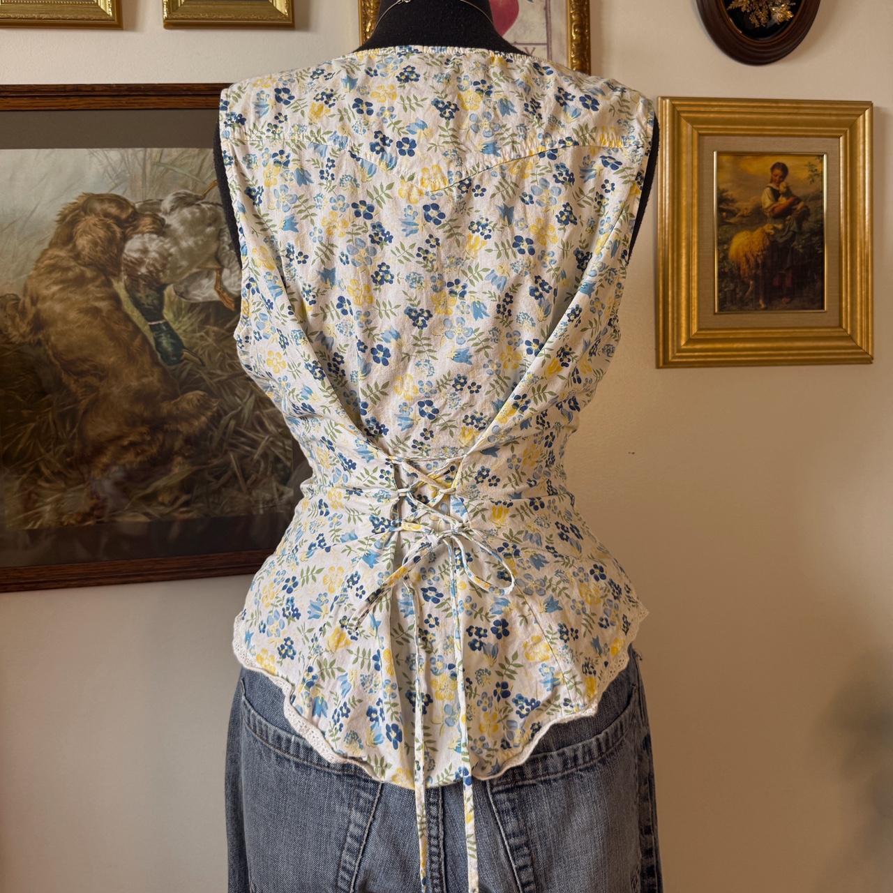 Vintage floral camisole (XL)