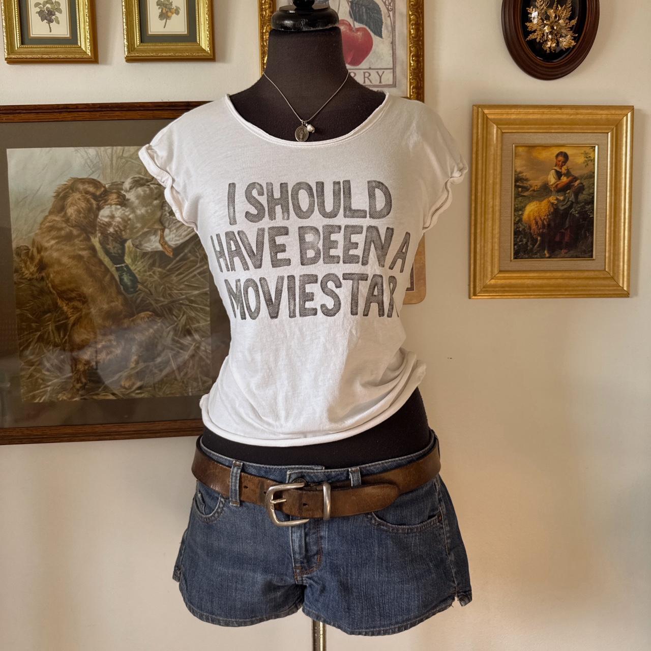 Movie star baby tee (S)