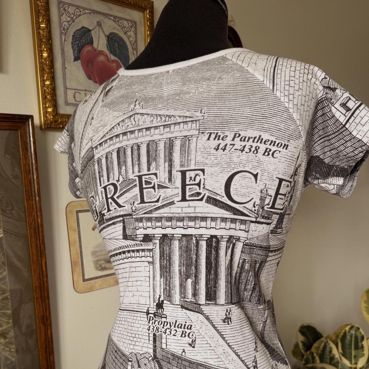 Vintage Greece baby tee (M)