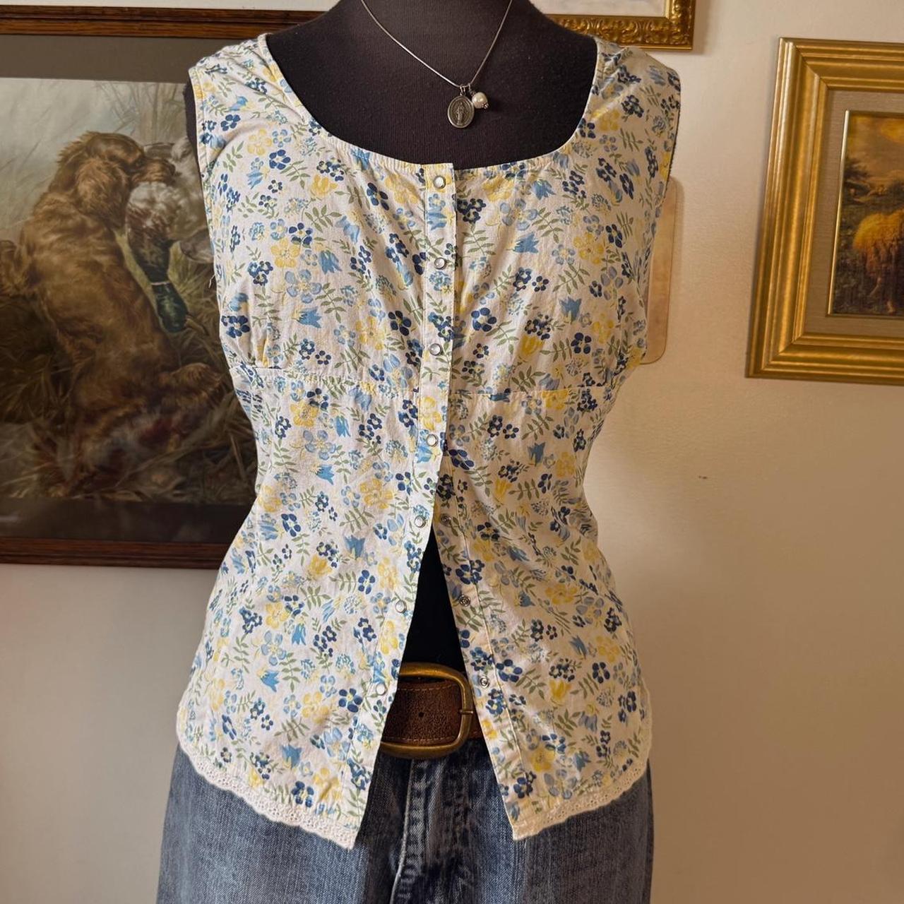 Vintage floral camisole (XL)