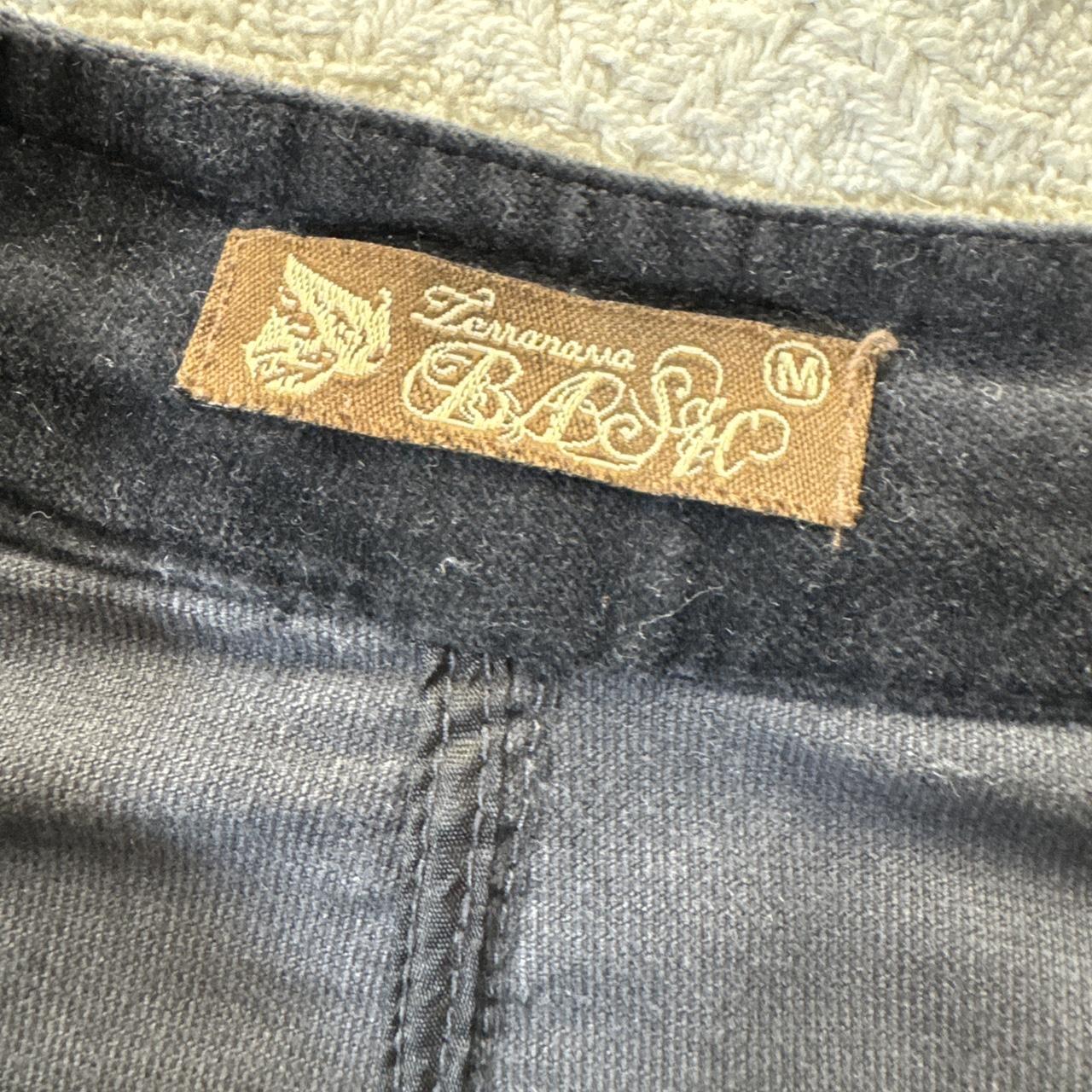 Y2K navy utility jacket (S)