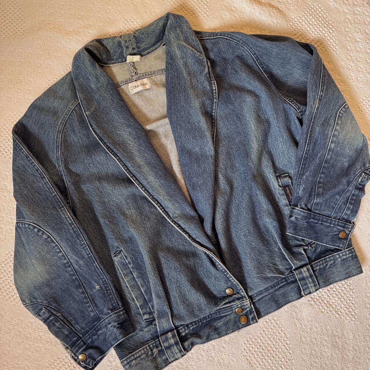 Slouchy 90s denim jacket (M)