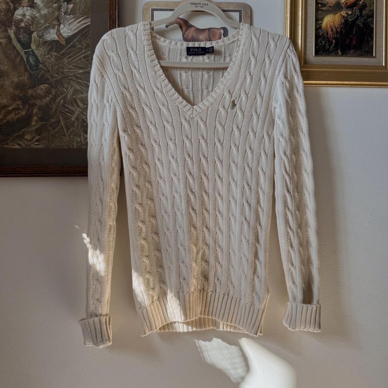 Ralph Lauren cable knit sweater (M)