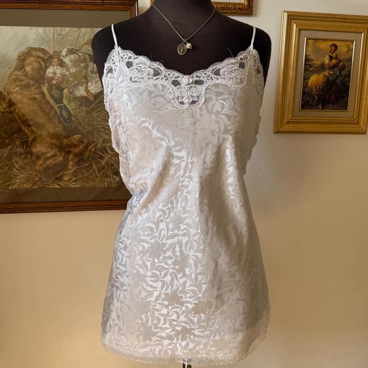 Vintage lace mini slip (S)