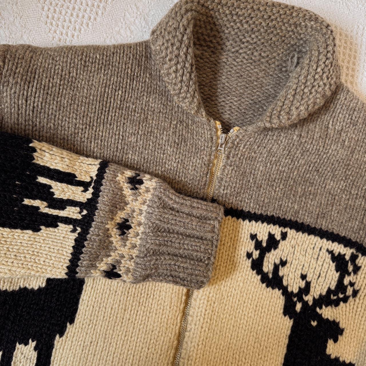 Vintage deer sweater (L)