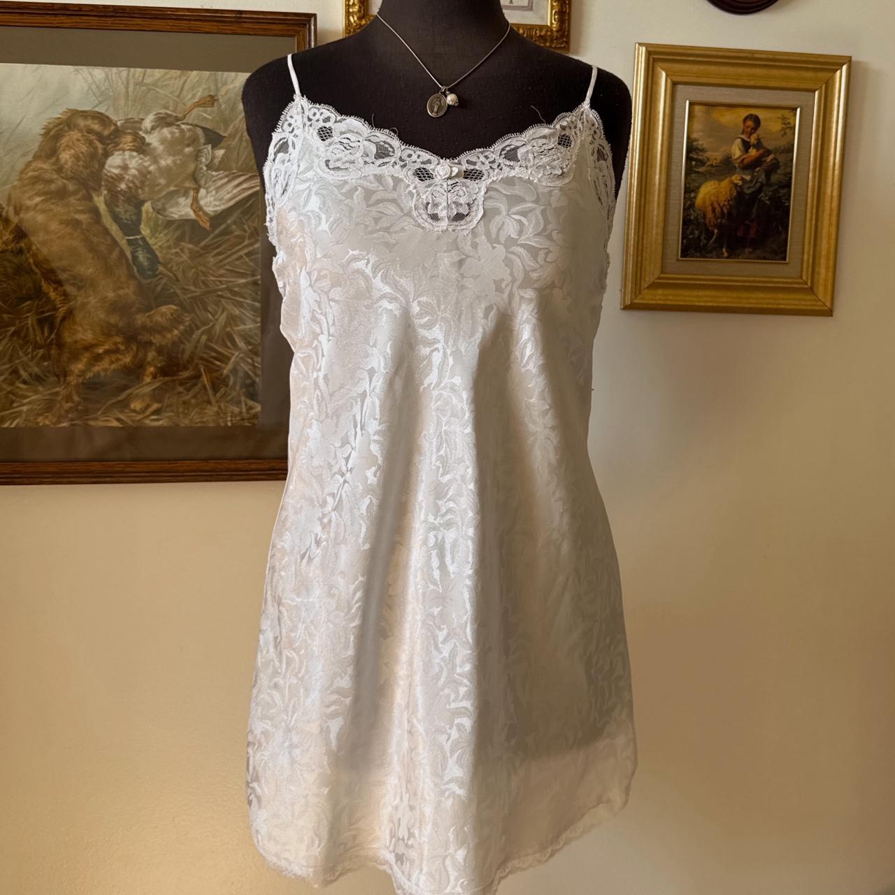 Vintage lace mini slip (S)