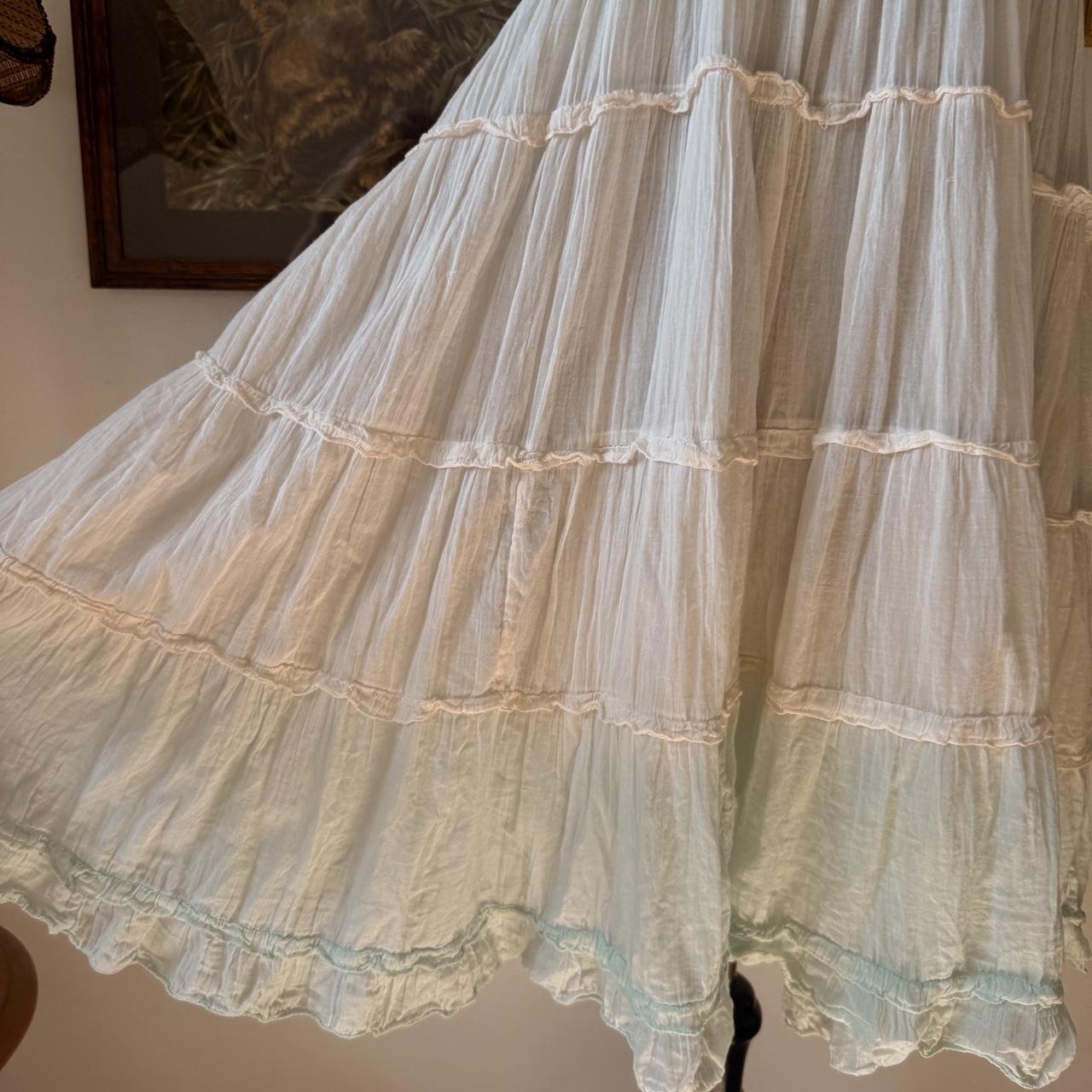 Ocean mist boho summer dress (S)