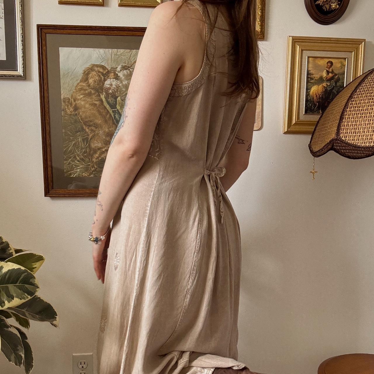 Fairy embroidered maxi dress (XL)