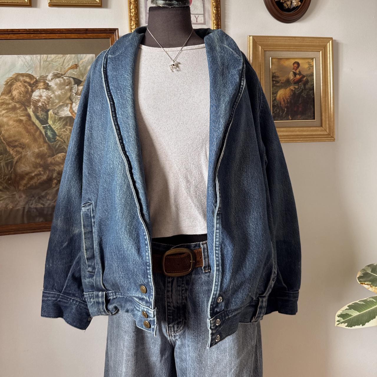 Slouchy 90s denim jacket (M)