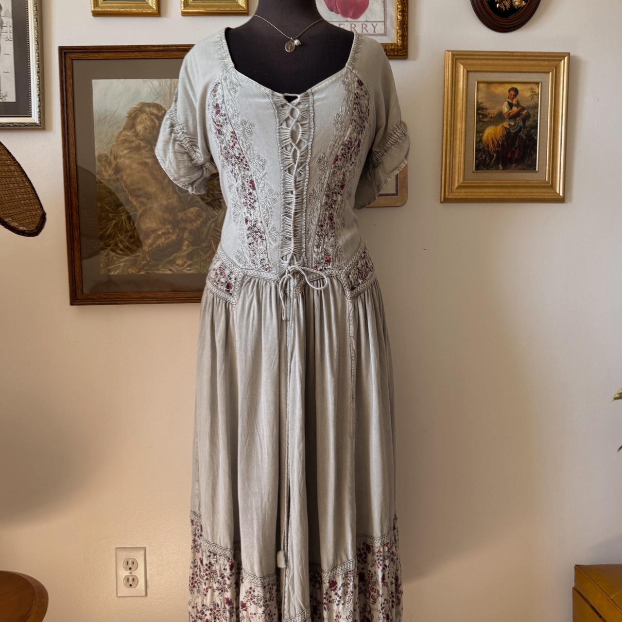 Fairy drop waist maxi dress (XL)
