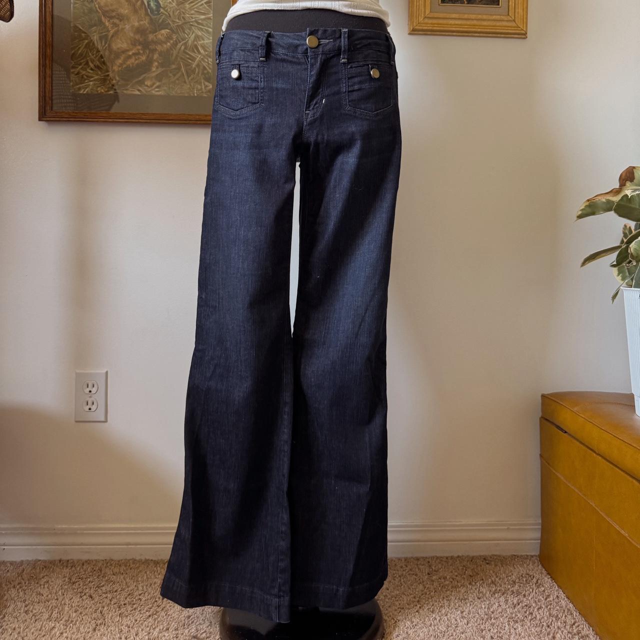 Low rise flare jeans (6)