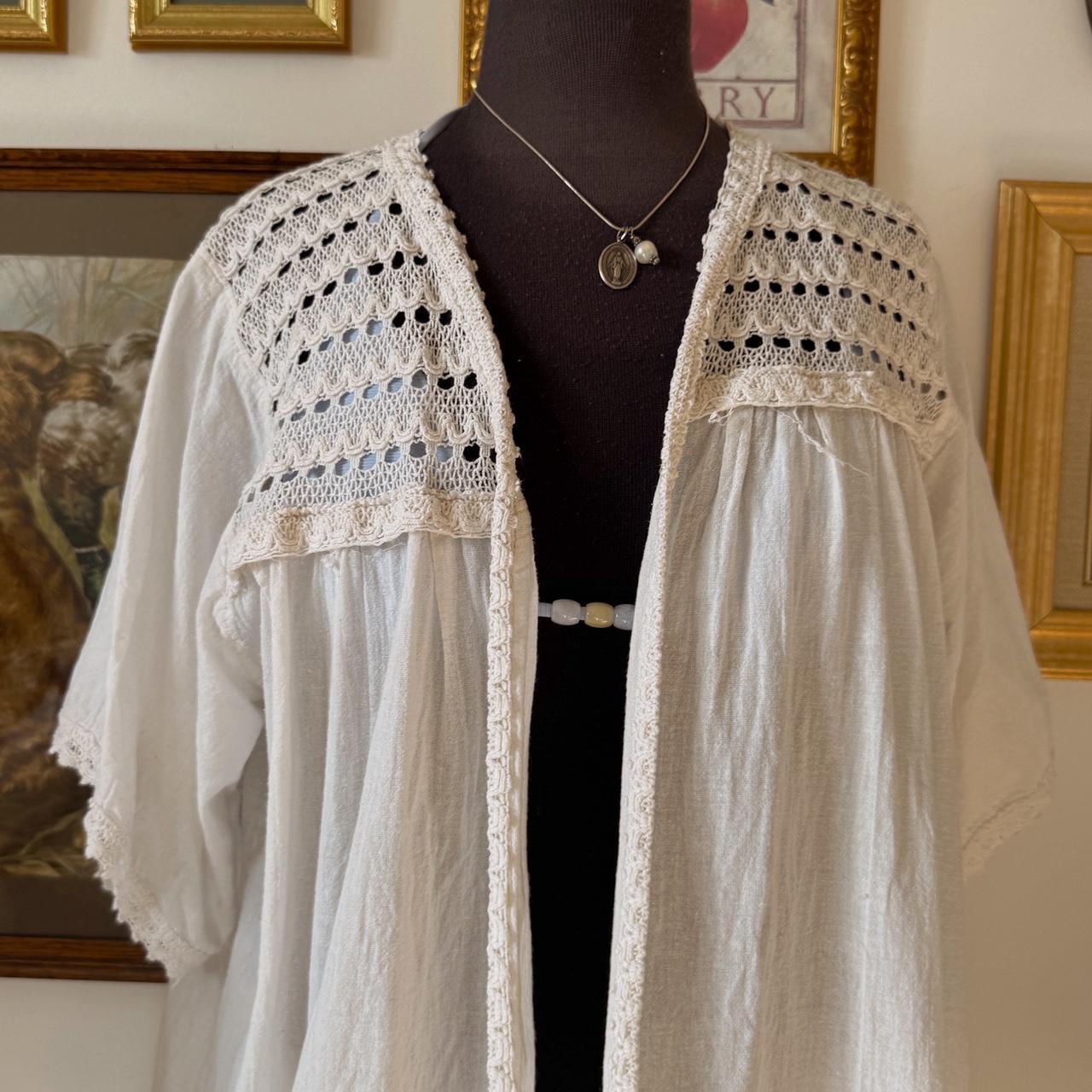 Cotton boho summer cardigan (S-L)