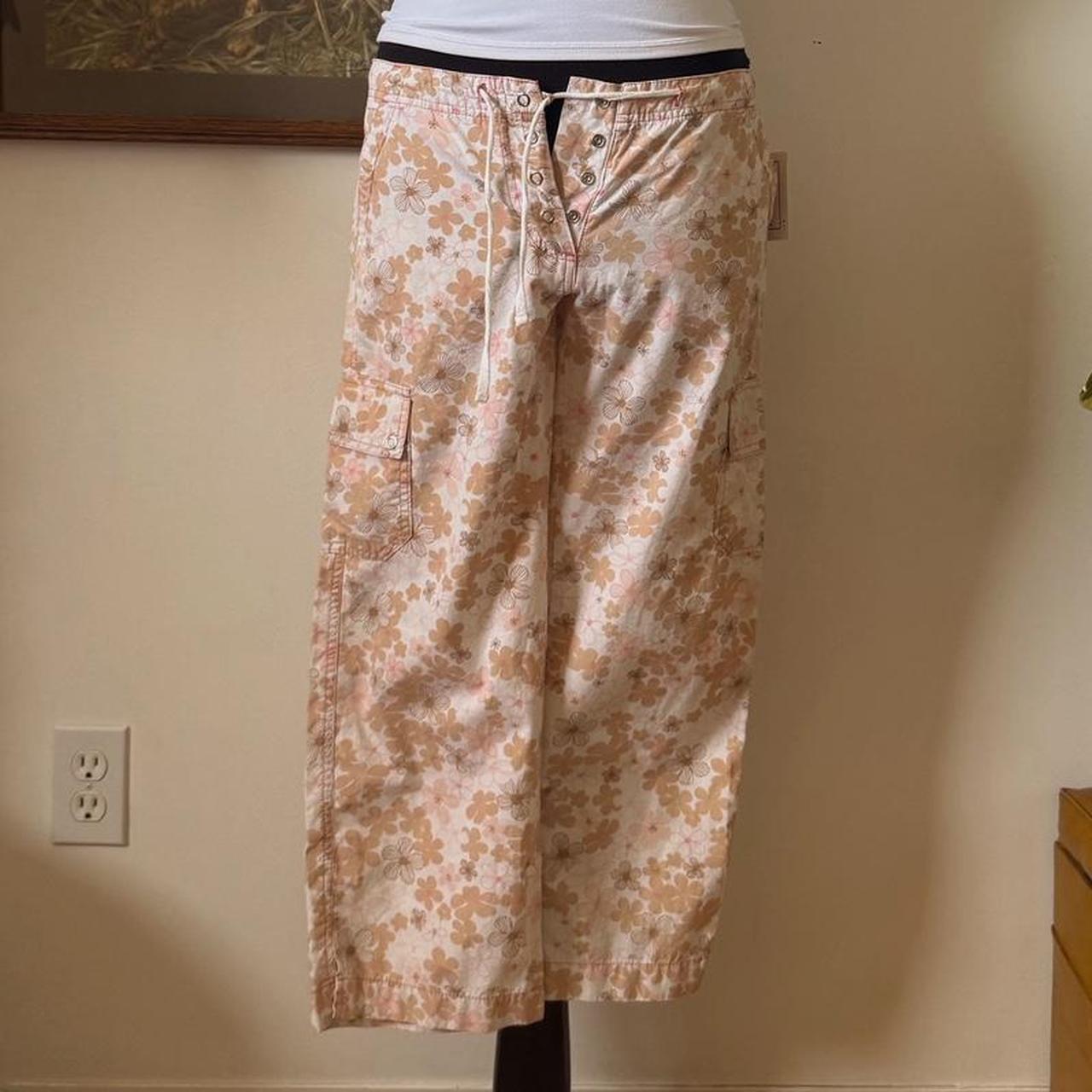 Floral capri pants (XS)