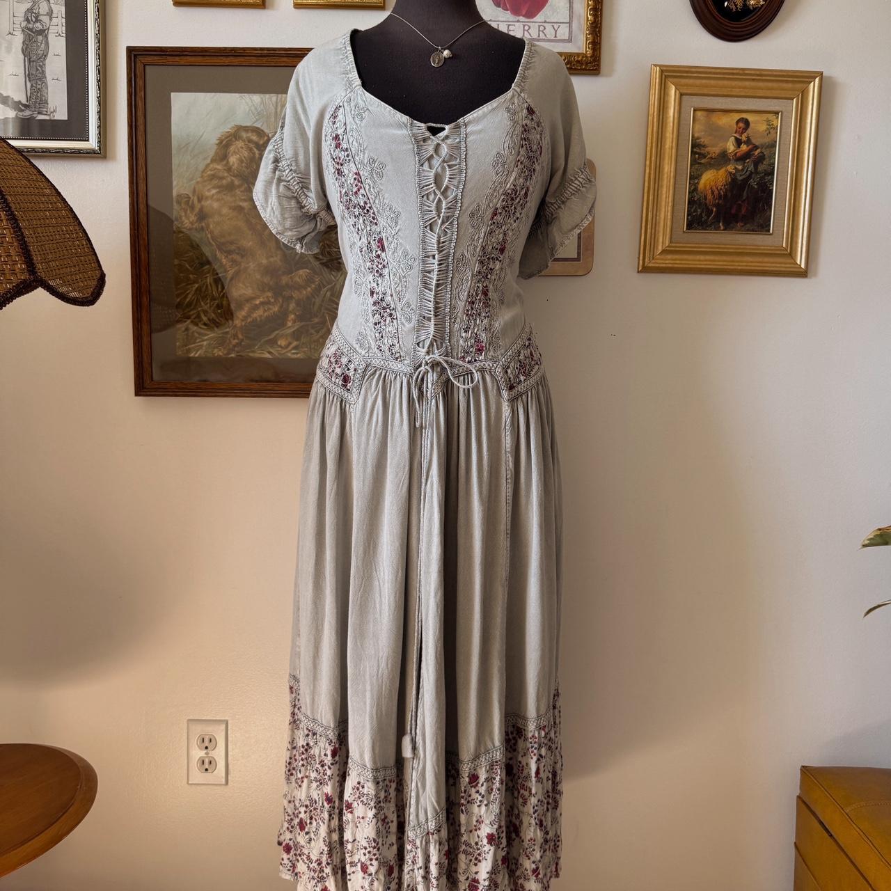 Fairy drop waist maxi dress (XL)