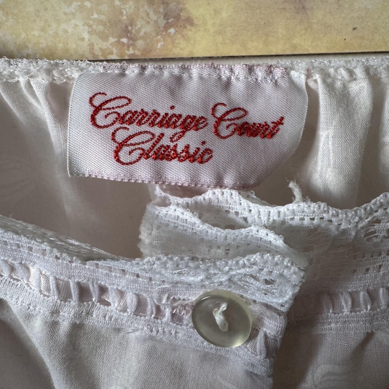 Light pink floral cottage nightgown (XL)