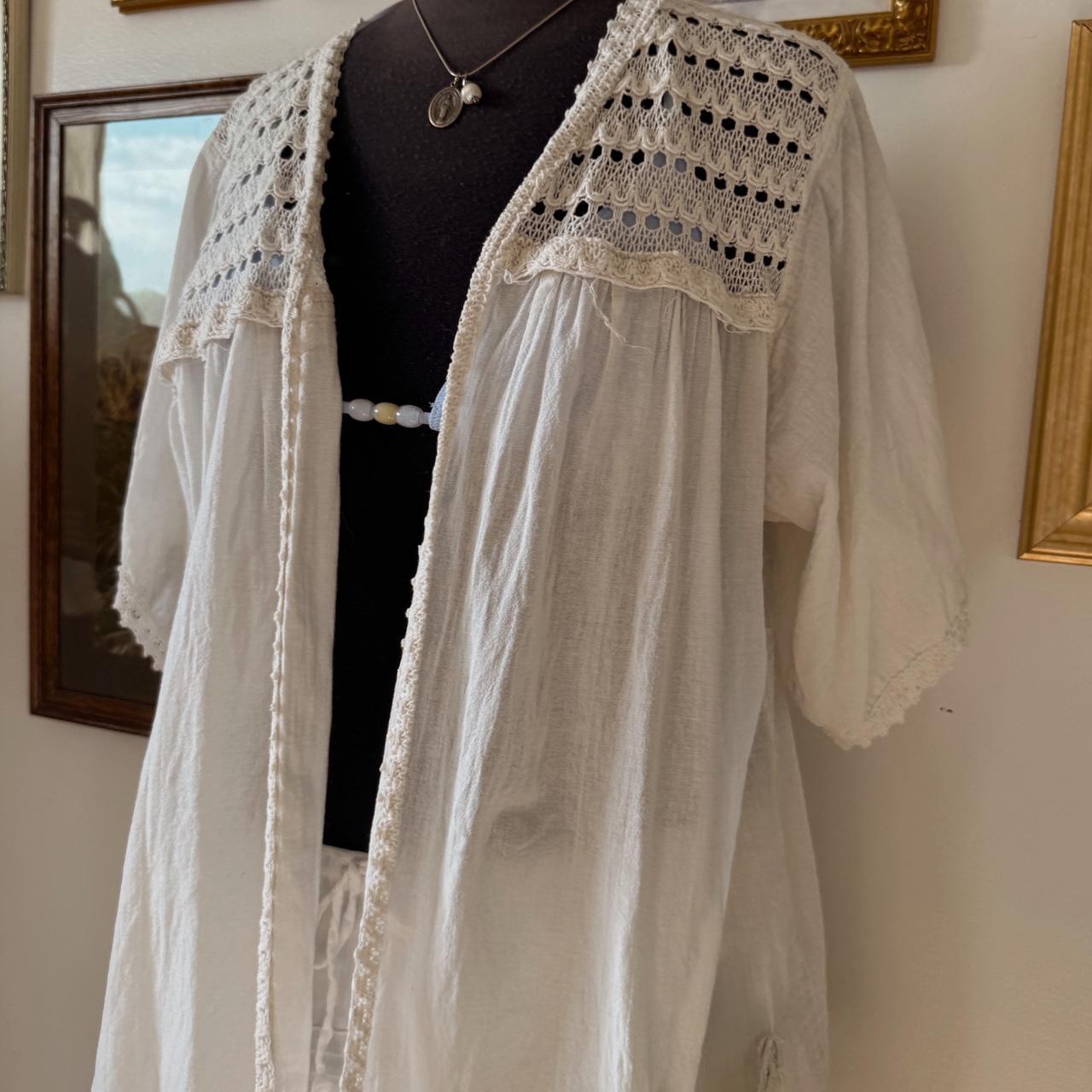 Cotton boho summer cardigan (S-L)