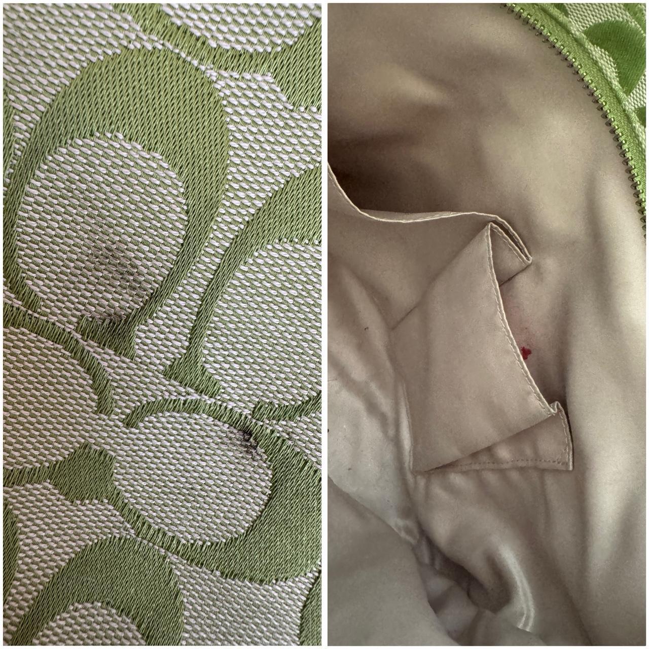 Green coach shoulder bag