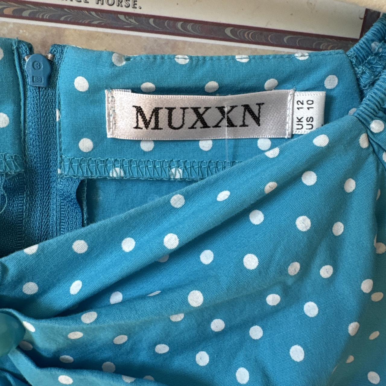 Vintage polka dot dress (M)