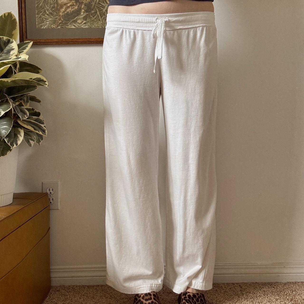 Wide leg lounge pants (L)
