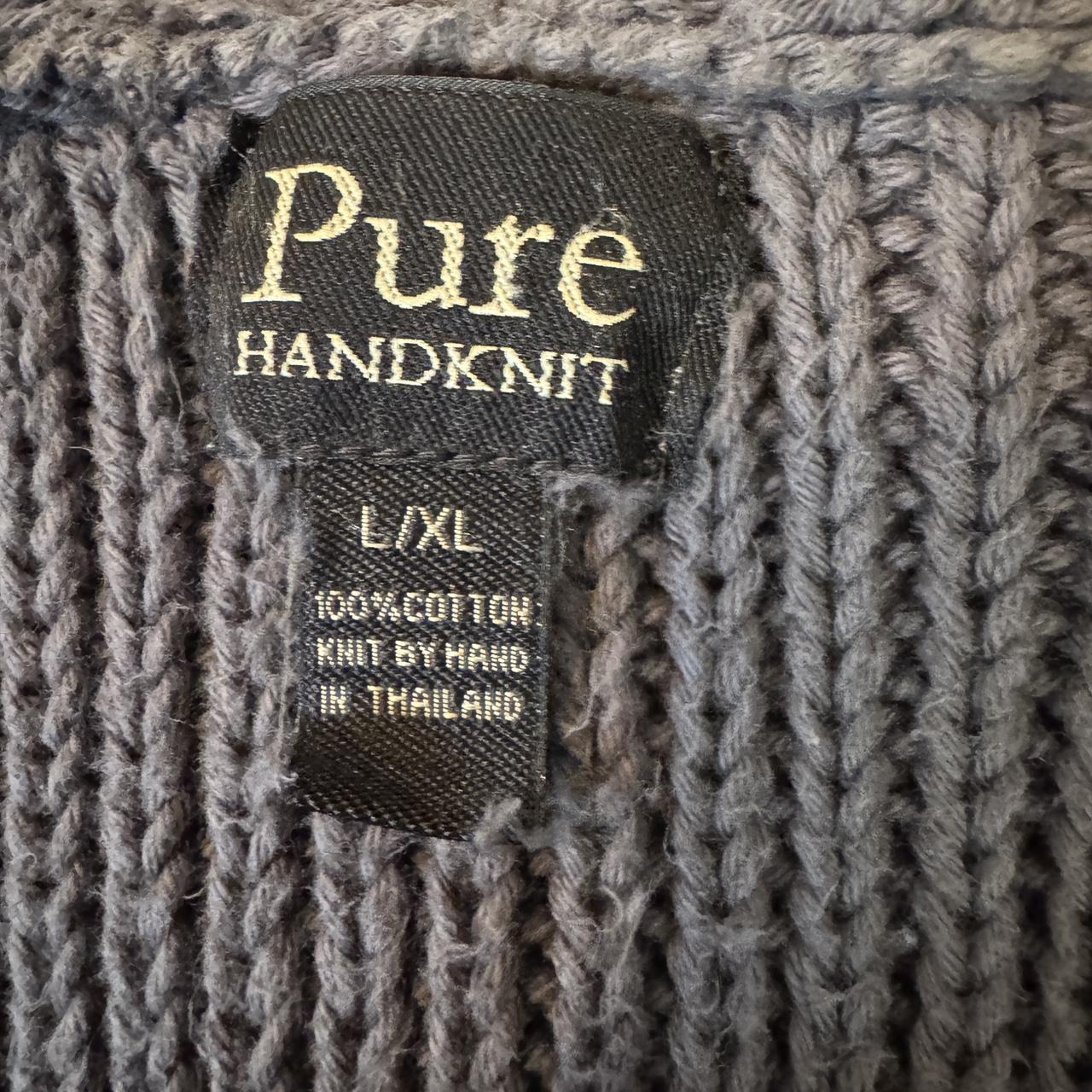 Cozy knit slouch cardigan (L)