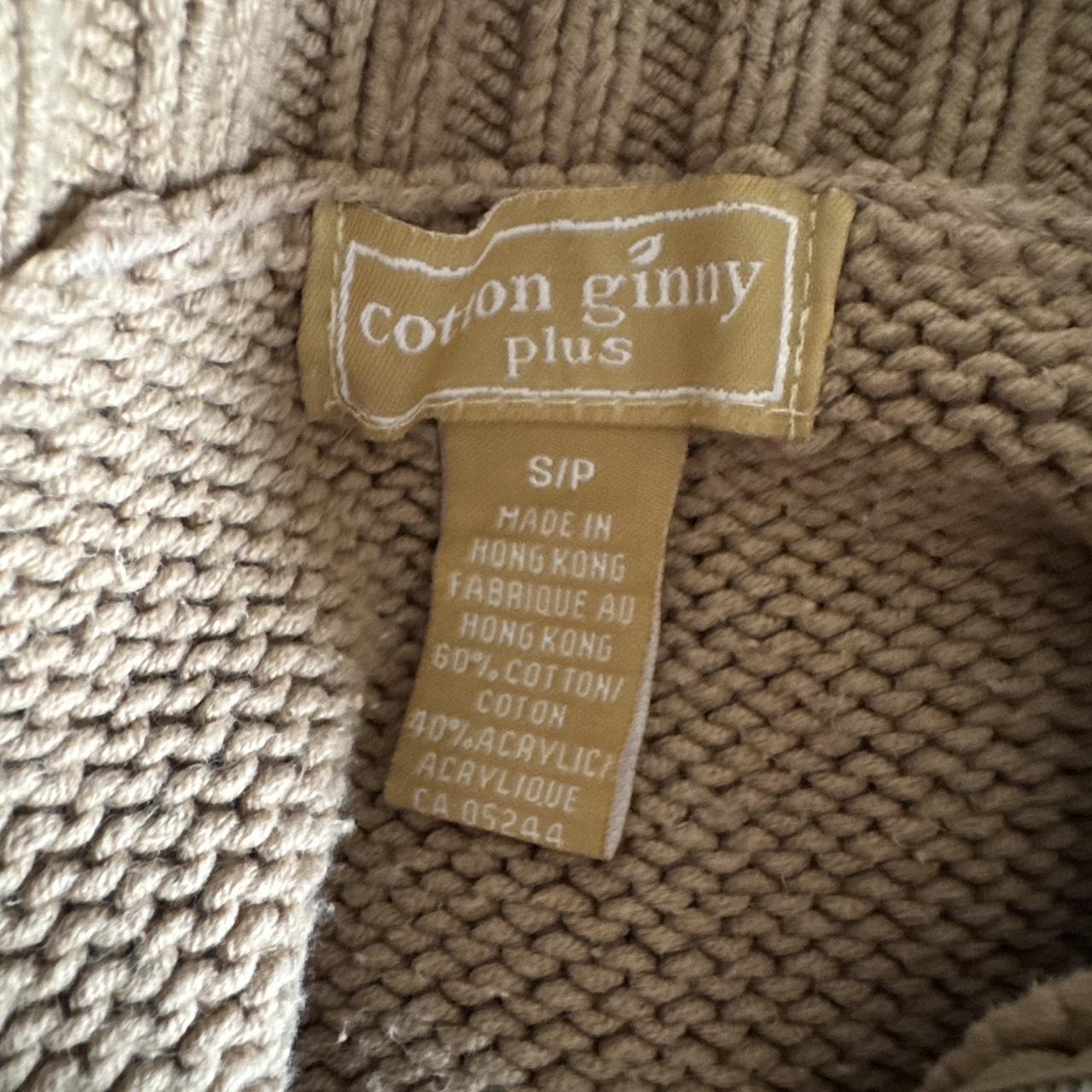 Cozy cabin cotton winter knit (S)