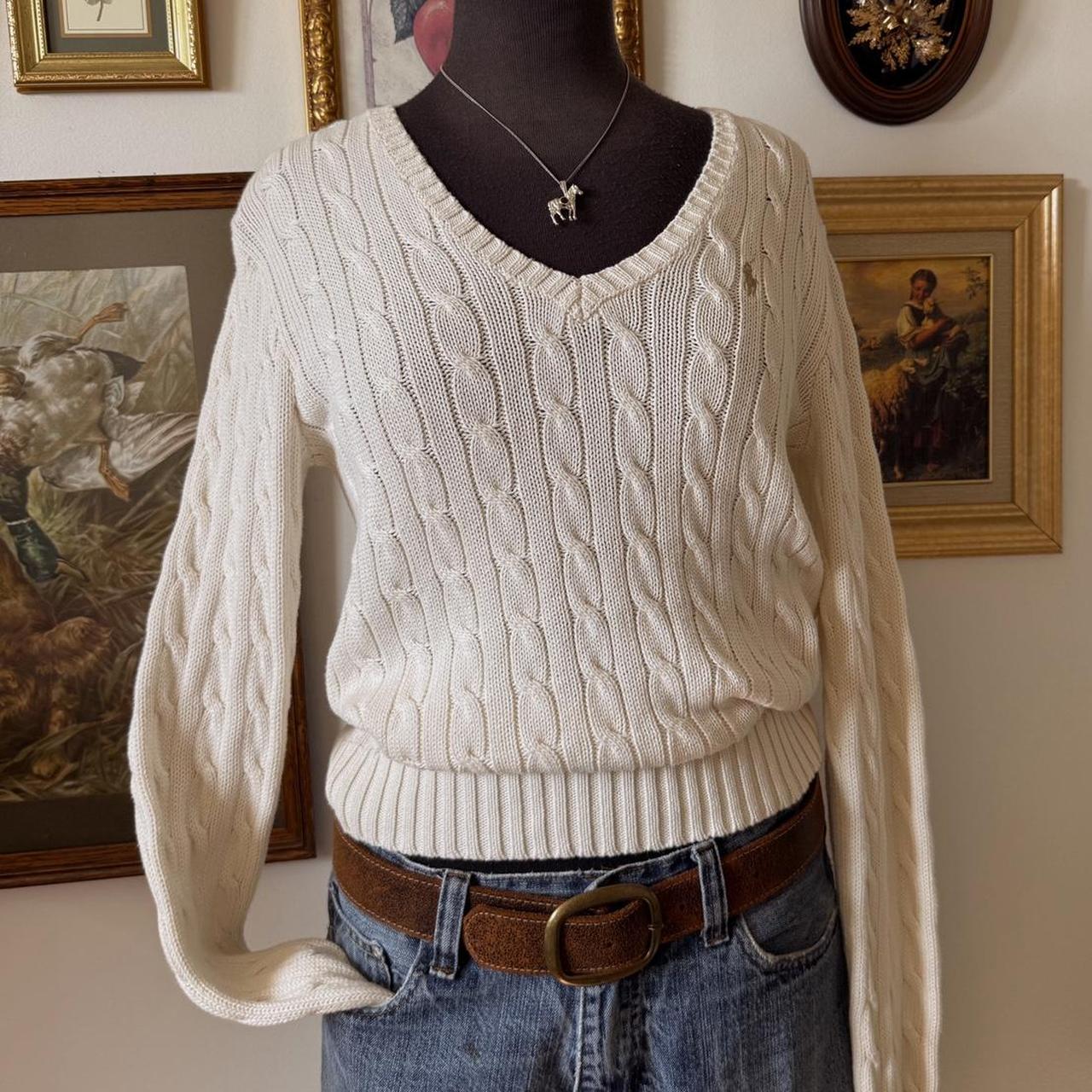 Ralph Lauren cable knit sweater (M)