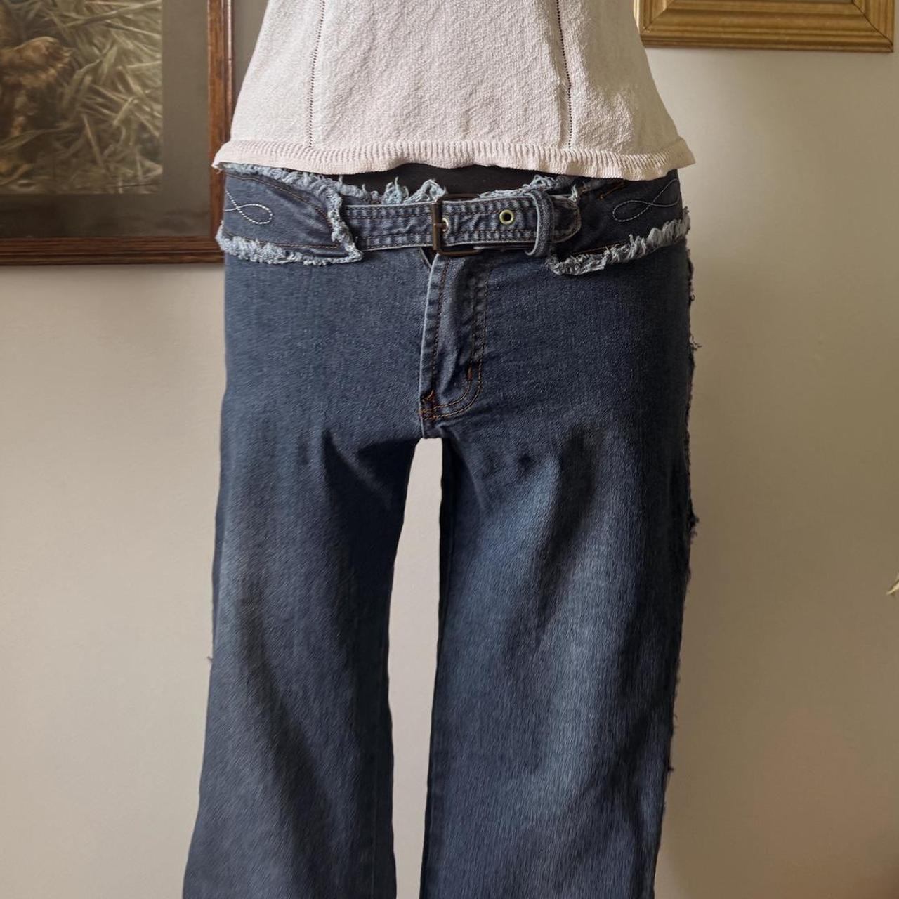 Low rise y2k flare jeans (S)