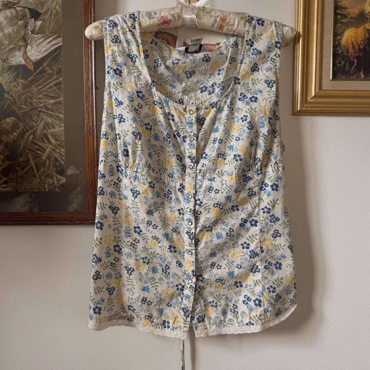 Vintage floral camisole (XL)
