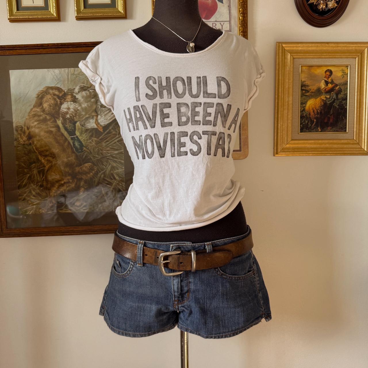 Movie star baby tee (S)