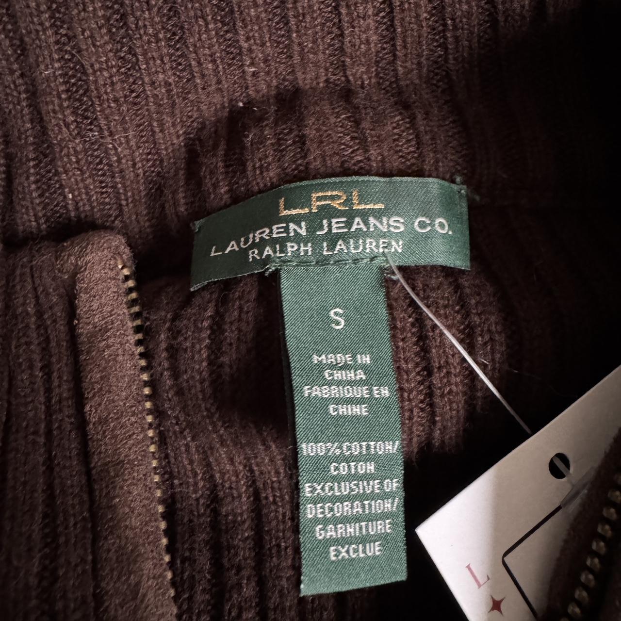 Ralph Lauren knit zip up (S)