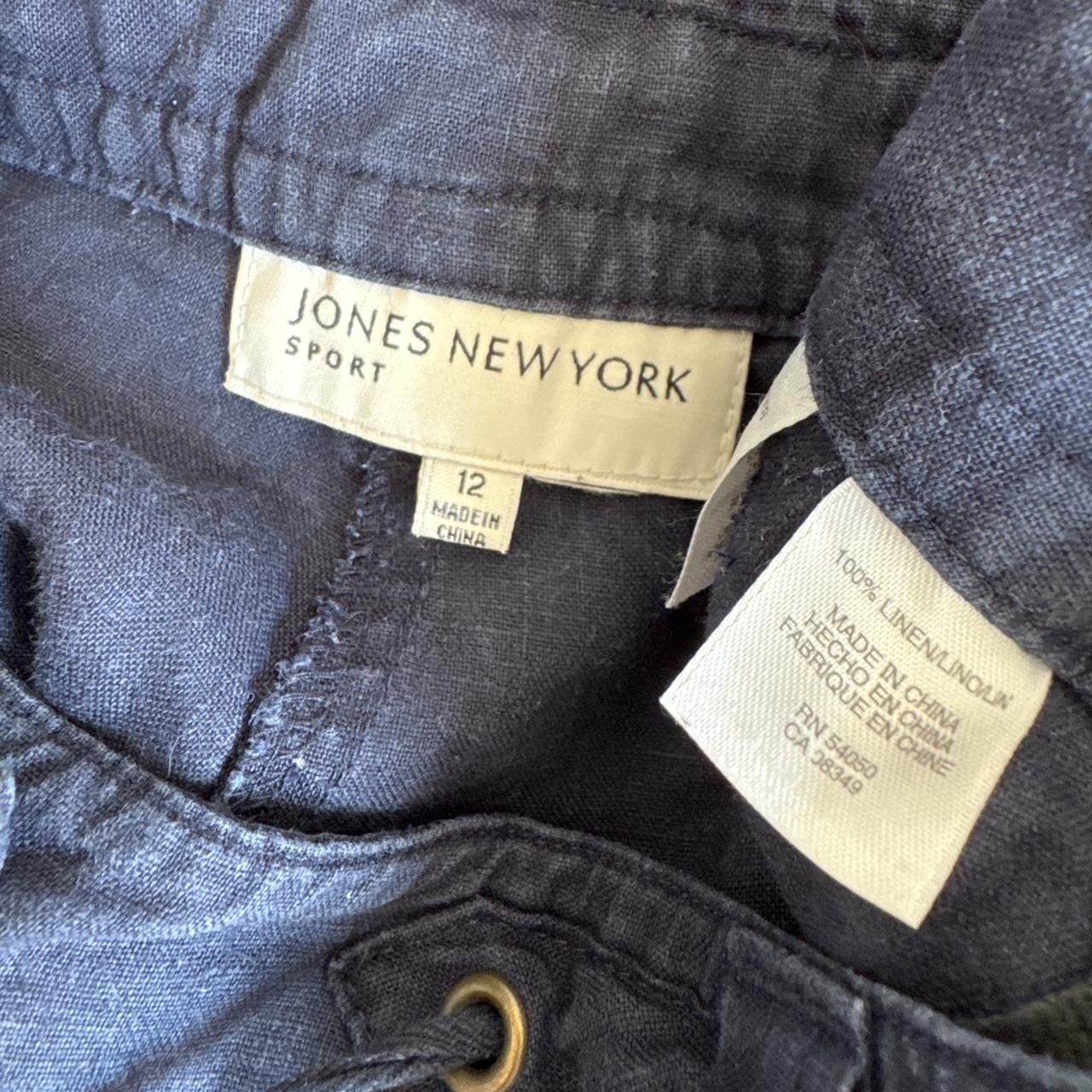 Breezy linen capri pants (M)