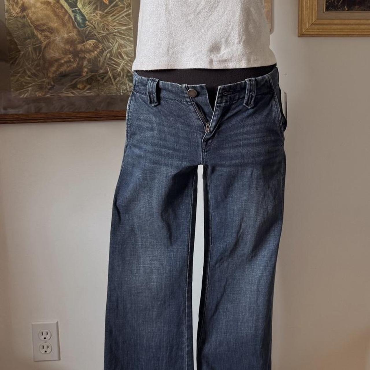 Dark wash flare jeans (XS)