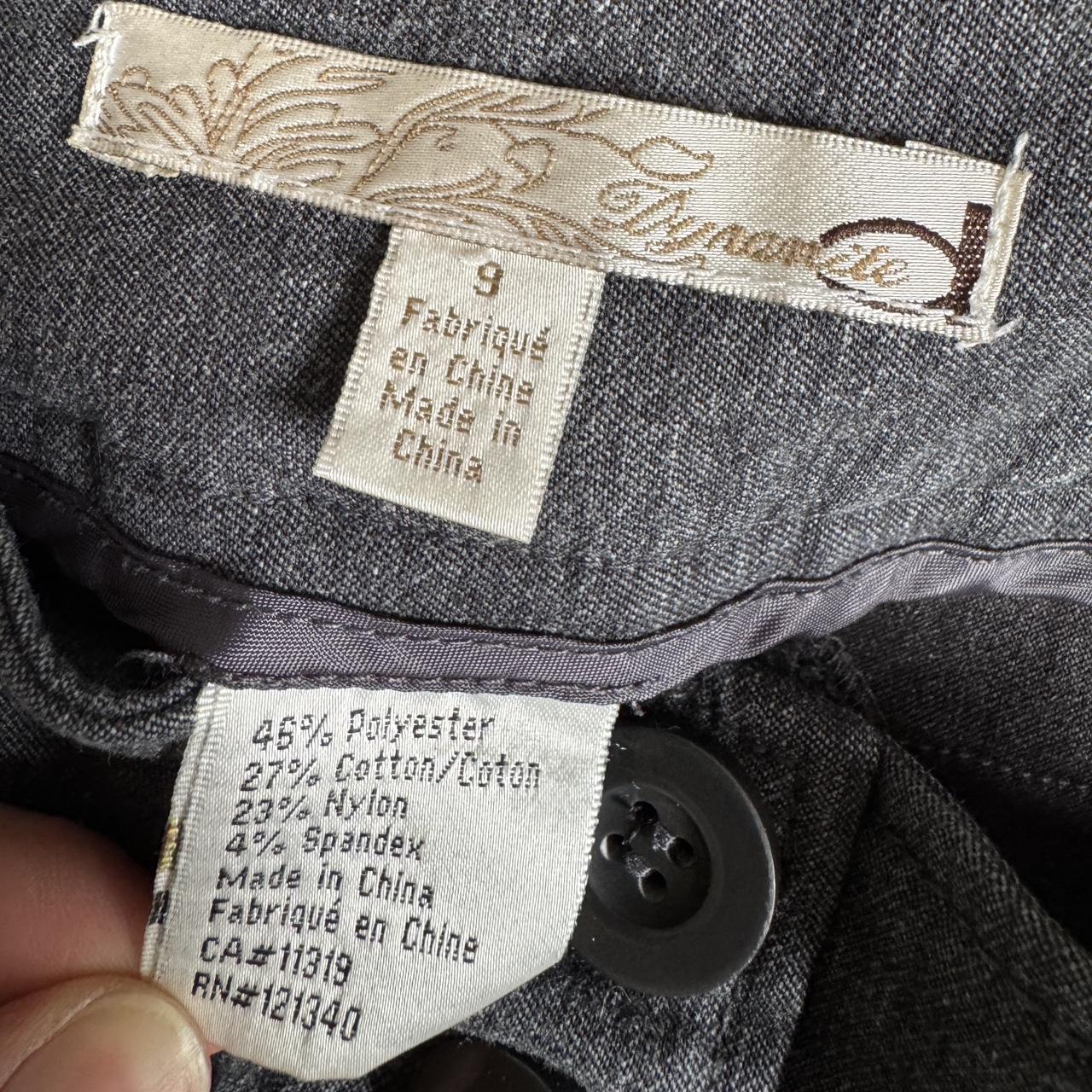 Grey y2k low rise shorts (S)
