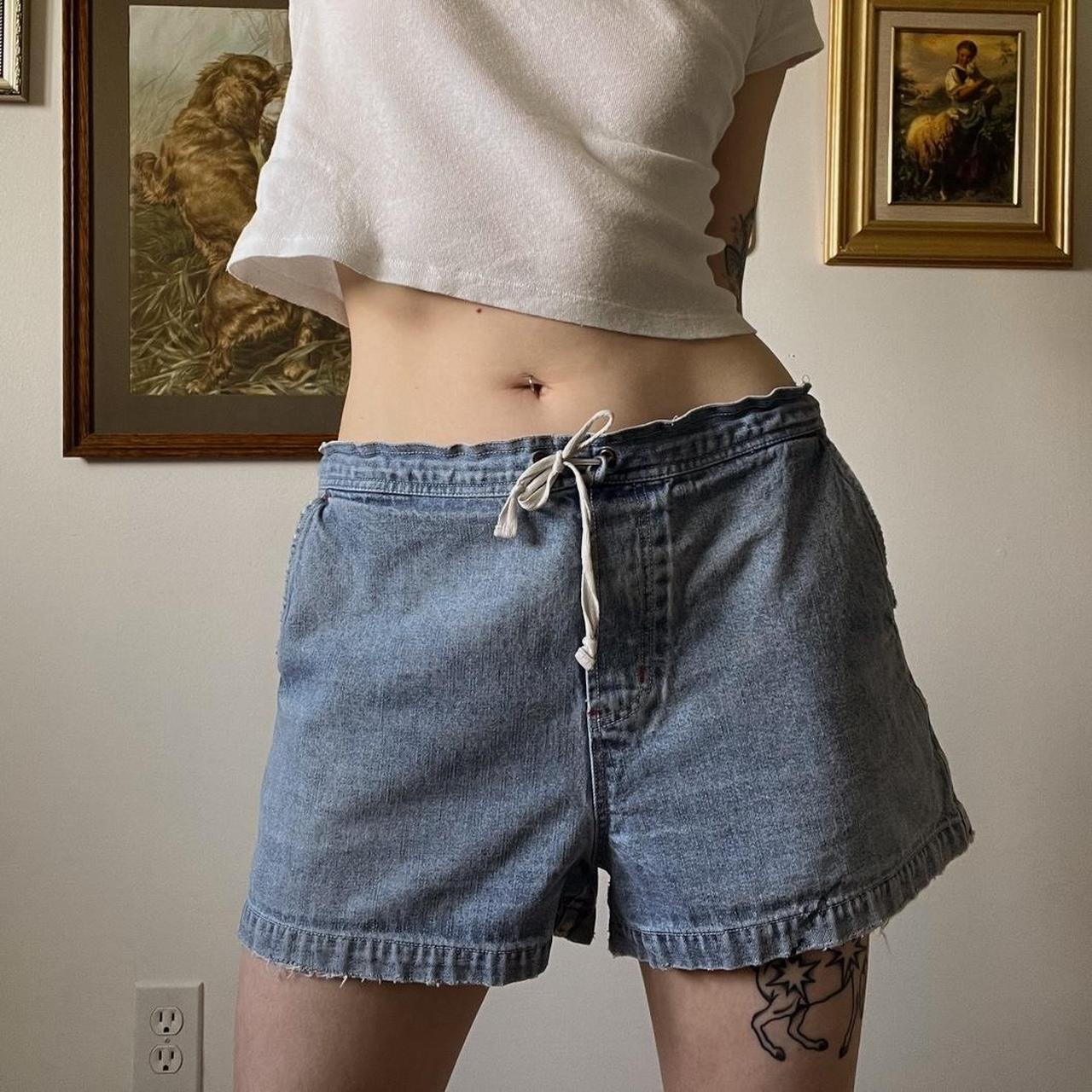 90s denim shorts (L)